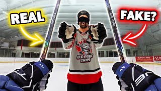 Fake Chinese Hockey Stick VS the REAL $430 Stick