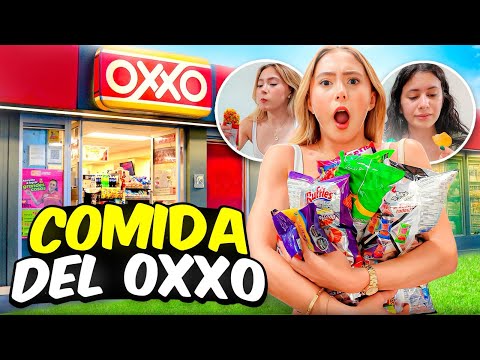COMIENDO TODO DEL OXXO 🌮🌶️ | Hermanas JM