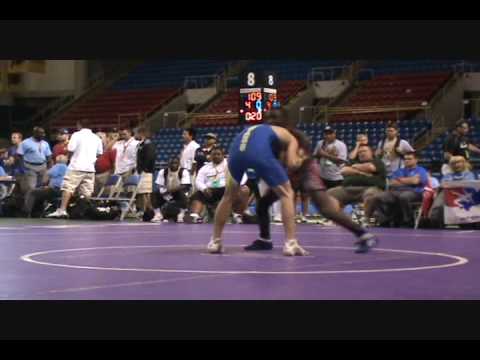 Ryan Mango dec. Brock Banta in 2009 Junior Nationals in Greco-Roman