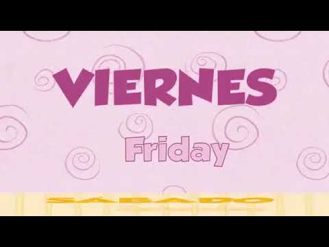 Days of the Week and Months in Spanish Learn Spanish with BASHO & FRIENDS!