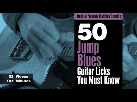 Free Download 50 Jump Blues Licks You Must Know 2013
