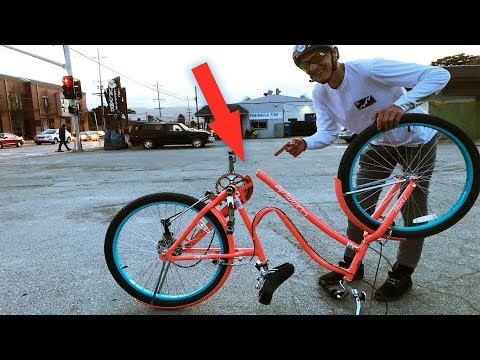 CHEAP BUILDING MALL BIKE DESTROYED! // DESTROYED THE WALMART BIKE!
