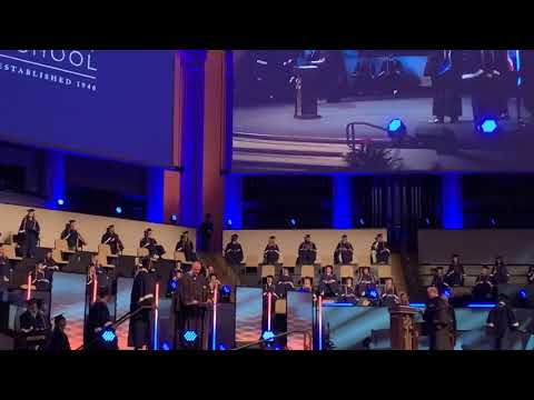 Johnathan Gooden at Second Baptist High School Graduation