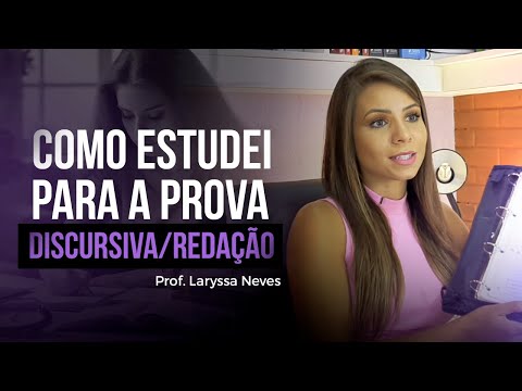 PROF. LARYSSA NEVES - HOW I STUDIED FOR THE ESSAY/WRITING EXAM