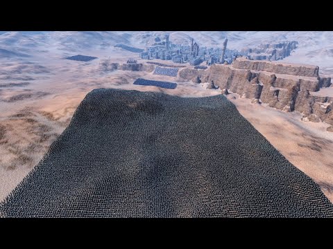 30,000 ZOMBIES LAY SIEGE TO MEDIEVAL CITY - UEBS - Ultimate Epic Battle Simulator