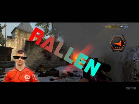 CS:GO Rallen 1v4 AWP clutch (FPL Highlights)