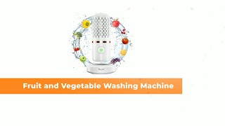 Fruit & Vegetable Washing Machine