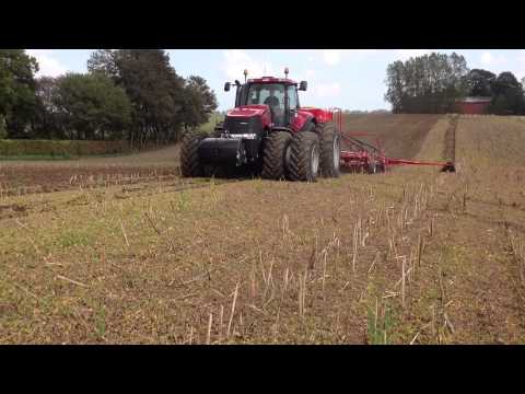 RL600 Auto Reset fitted to Vaderstad Spirit 600C drilling wheat, Galten Denmark