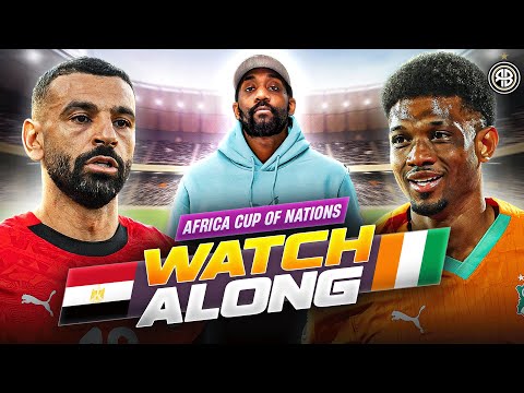 Egypt vs. Ivory Coast | LIVE CAF Africa Cup of Nations Watch Along with @RantsReacts