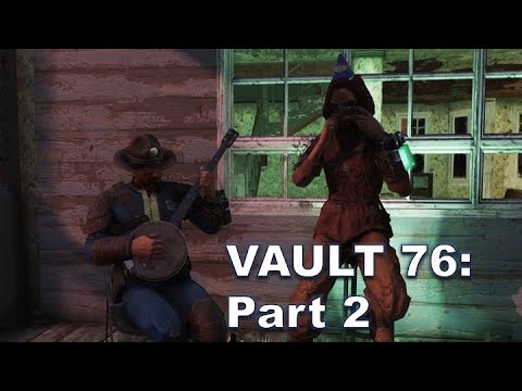 Fallout 76 - Part 2 Tyler County Fairgrounds and The Scorched?!?! [ PS4]