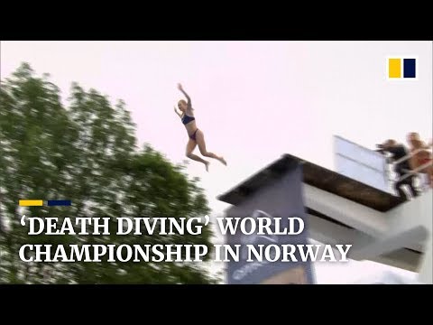 Norway’s ‘death diving’ championship