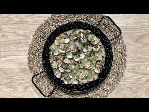 BERBERECHOS o ALMEJAS AL AJILLO ¡Aperitivo Delicioso en 5 Minutos!
