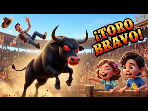 Toro Cara Negra 🤠🐂 – ¡El Rey del Rodeo! 😂 | Solo Alegría Niños