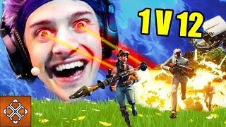 Ninja 1 VS 12 Clutch Victory Royale Win | Fortnite Clutch Moments Compilation