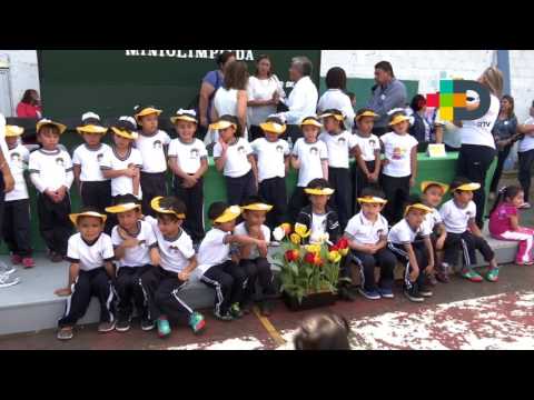 Se llevó a cabo en la ciudad de Xalapa la mini olimpiada para jardines de niños