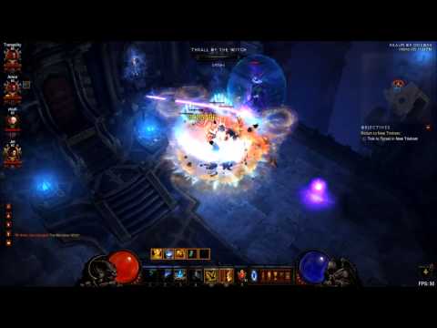Diablo3 Five Kingdoms Challenge: Team Monk Uber Run 1 (Tranquility)