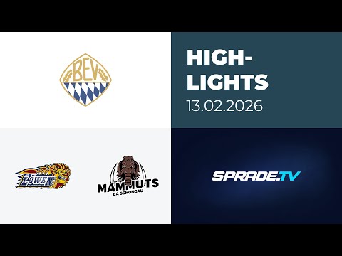 13.02.2026 - Highlights - EHC Waldkraiburg vs. Schongau Mammuts