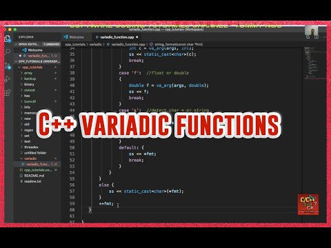 C++ Variadic Functions / Converting data types to C++ std::string