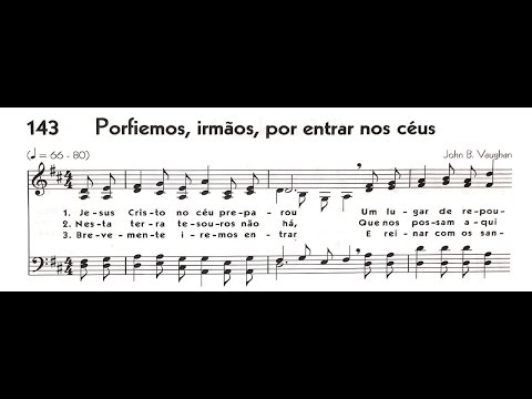 Hinário 5 CCB - Hino 143 - Porfiemos, irmãos, por entrar nos céus - Strings - Teclado Yamaha PSR 670