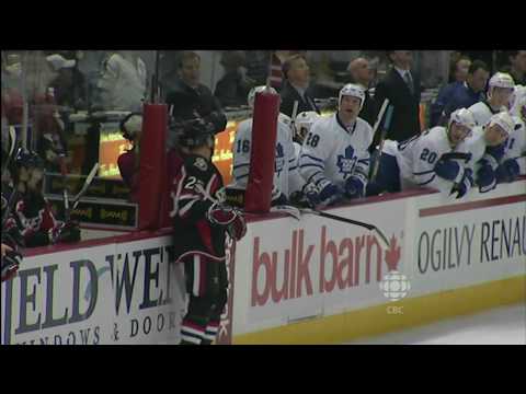 TOR 0 @ OTT 0 - Neil Hit Mitchell - 100306