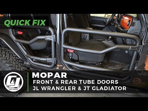 2018-2020 Jeep Wrangler or Gladiator | Mopar Front and Rear Tube Doors