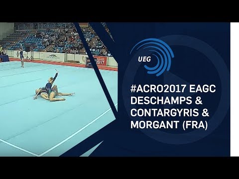 Women's group France - 2017 Acro Europeans, all-around final