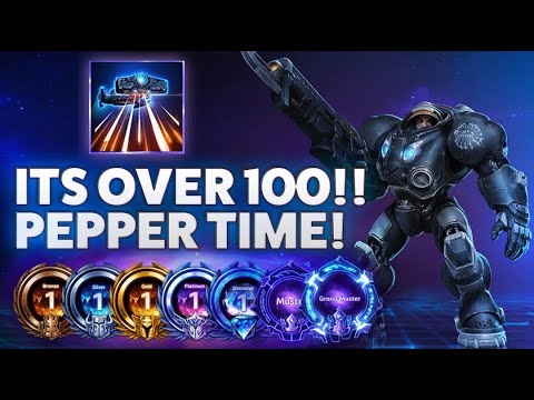 Raynor Hyperion - ITS OVER 100!! PEPPER TIME! - B2GM Season 7(Diamond 4)