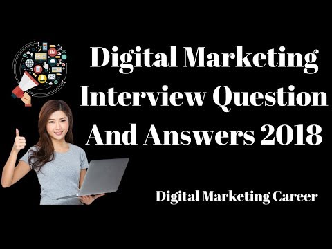 Digital Marketing interview Question And Answers 2018
