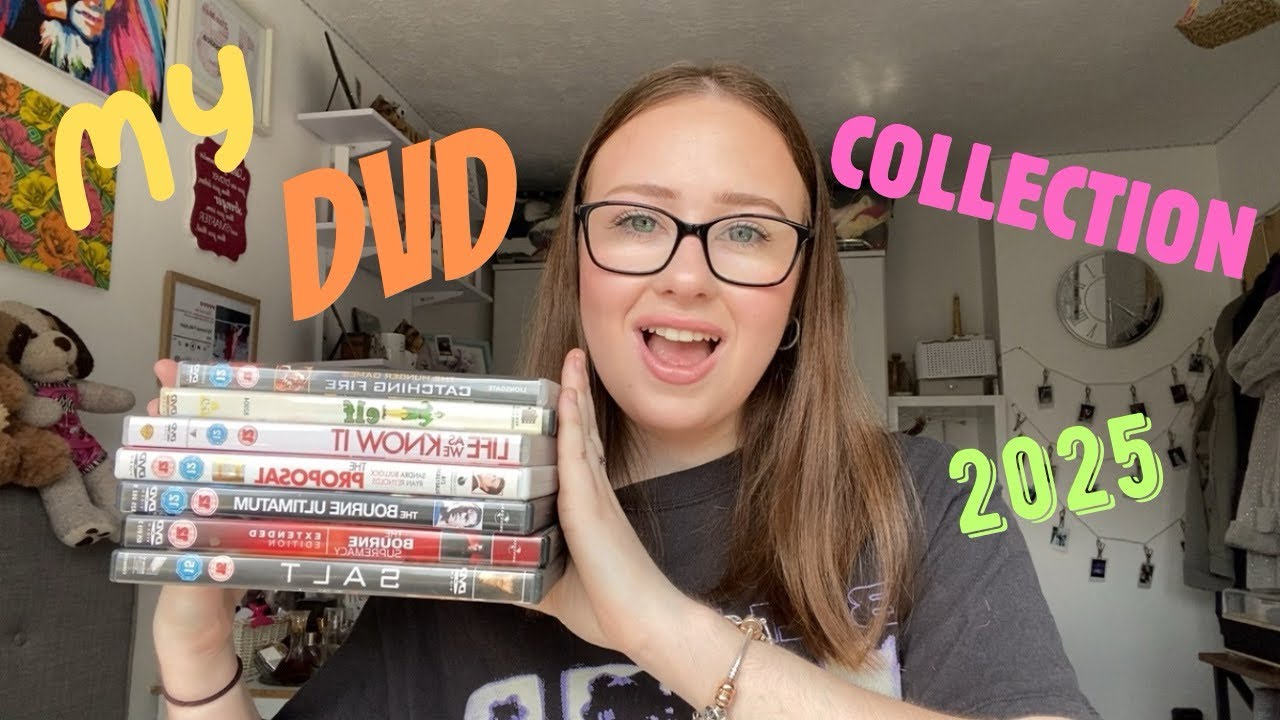 My DVD Collection 2025 🍿🎬 *beginner dvd collection*