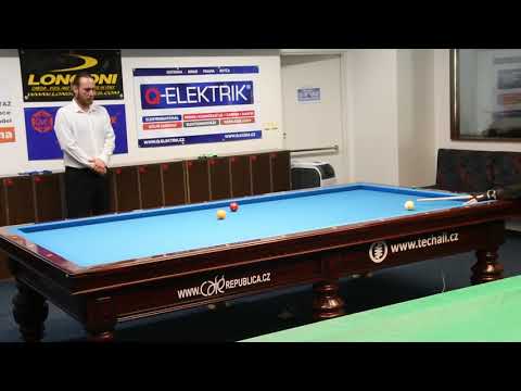 Jan Aleš shot #7 - Final CZ championships - 3-cushion