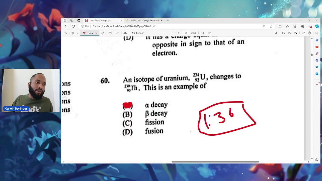 CSEC Physics Multiple Choice Revision
