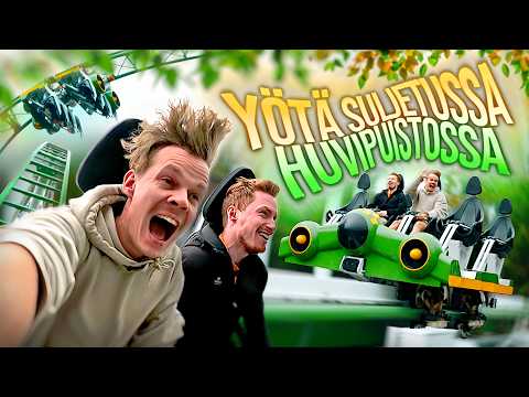 Yötä suljetussa huvipuistossa!