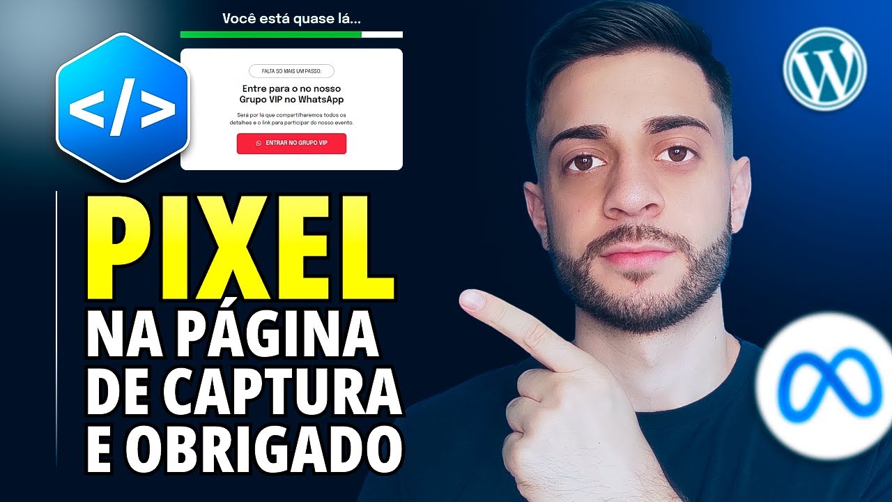 Como Instalar Pixel do Meta Ads na Página de Captura e Obrigado (ativando evento LEAD)