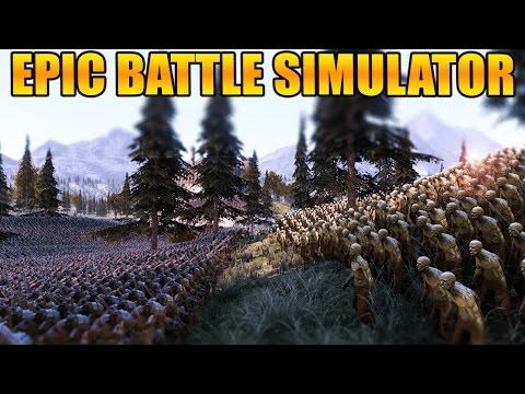 UEBS - EPIC 50000 ORCS VS 50000 ZOMBIES BATTLE & MORE! | Ultimate Epic Battle Simulator Gameplay