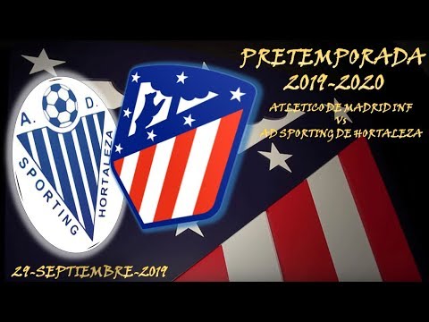 AD Sporting Hortaleza Vs Atlético de Madrid Inf 2019-20 Pretemporada - Alvaro Ruiz Hernandez