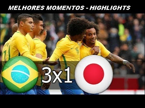 Brasil x Japão 3x1   Melhores Momentos (highlights)