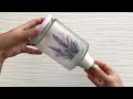 DIY 💜 Awesome Glass Jar Recycling Idea | Glass Jar Craft | Bath Decort | Lantern