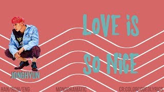 Jonghyun (종현) - Love Is So Nice (Han|Rom|Eng)