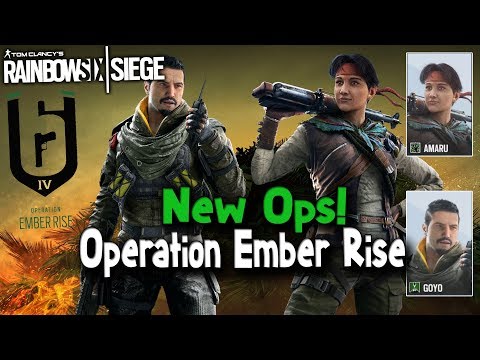 Operation Ember Rise, New Operators Goyo and Amaru! | Rainbow Six Siege