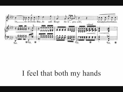 Robert Schumann, Du bist wie eine Blume, op. 25 n. 24 (1840) - with score and subtitles