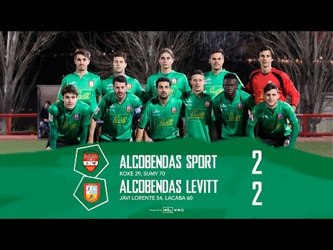 JORNADA 18. Alcobendas Sport -2 Alcobendas Levitt C.F. -2. (23-12-16)