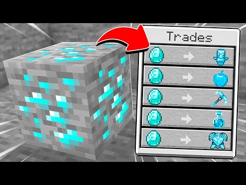 EpicDipic - Minecraft, But I Can Trade With Any Block...