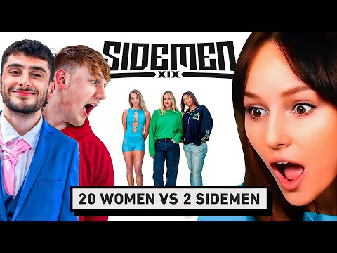 Freya Reacts to 20 WOMEN VS 2 SIDEMEN: ANGRY GINGE & DANNY AARONS EDITION