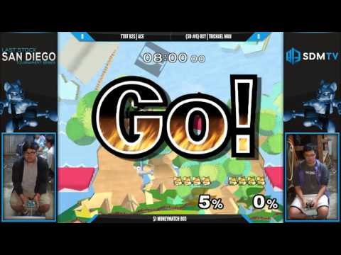 G4 Final Grind - TtBT | (Ace) vs. Trichael Man (Fox) - $1 Moneymatch - SSBM Smash Melee