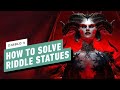 Diablo 4 - How to Solve Riddle Statues