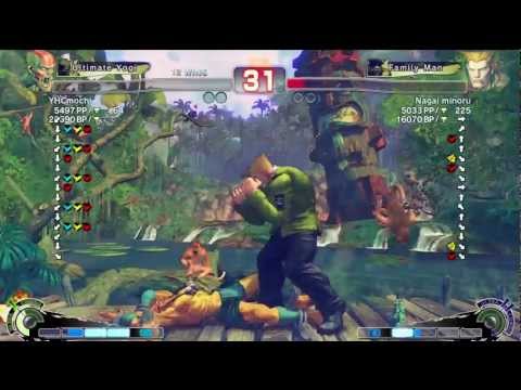 YHCmochi (Dhalsim) vs Nagai minoru (Guile) - AE 2012 Endless Matches *720p HD*