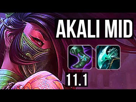 AKALI vs LUCIAN (MID) | 4/1/6 | BR Diamond | v11.1