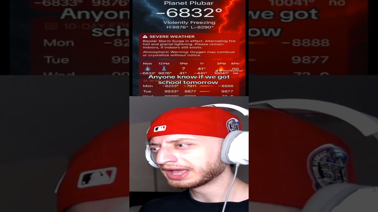 Insane Weather Report #shorts #short #memes #meme