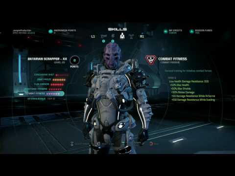 Batarian Scrapper Destroys Platinum! Mass Effect Andromeda Build (CRAZY GAMEPLAY)