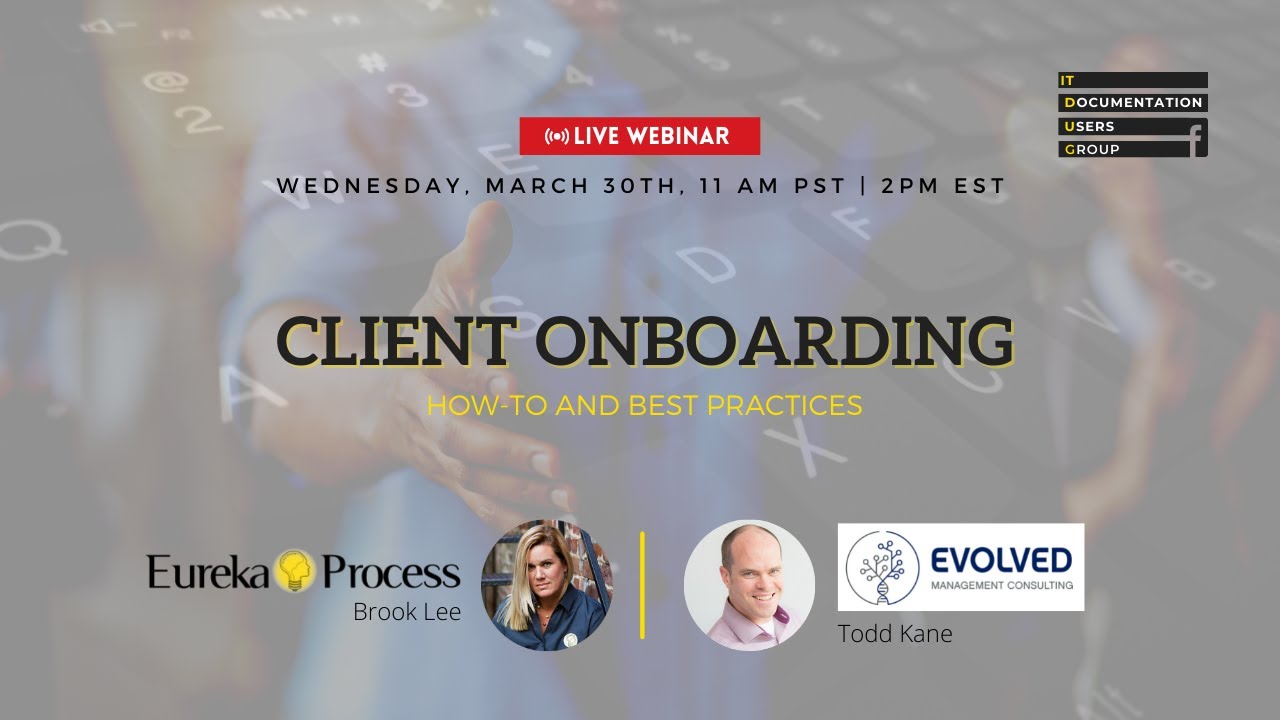 Client Onboarding - How-to and Best Practices